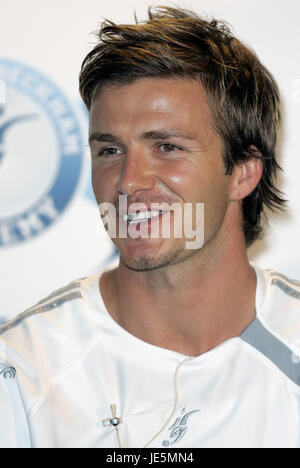 Le DAVID BECKHAM DAVID BECKHAM ACADEMY HOME DEPOT CENTER CARSON LOS ANGELES USA 02 Juin 2005 Banque D'Images