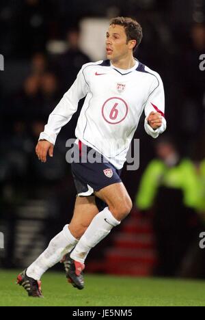 STEVE CHERUNDOLO USA & HANNOVER 96 Hampden Park Glasgow Ecosse 12 Novembre 2005 Banque D'Images