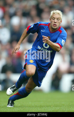 ALAN SMITH MANCHESTER UNITED FC ANFIELD LIVERPOOL ANGLETERRE 18 Septembre 2005 Banque D'Images