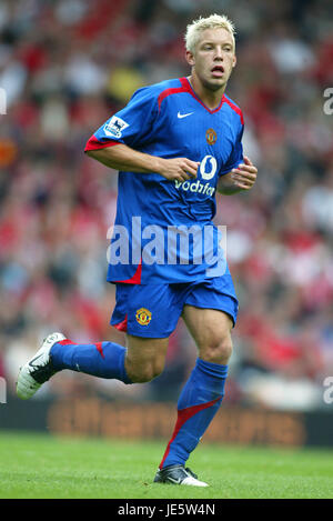 ALAN SMITH MANCHESTER UNITED FC ANFIELD LIVERPOOL ANGLETERRE 18 Septembre 2005 Banque D'Images