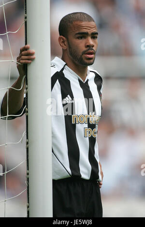 KIERON DYER NEWCASTLE UNITED FC.ST JAMES PARK NEWCASTLE 28 Août 2005 Banque D'Images