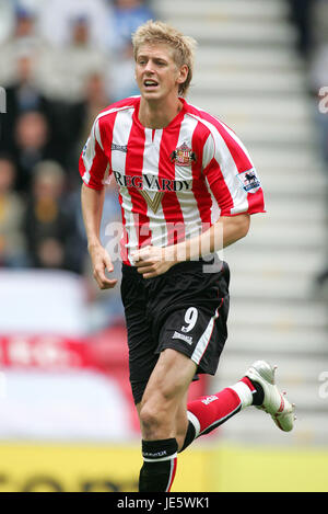 JONATHAN STEAD Sunderland FC stade JJB WIGAN 27 Août 2005 Banque D'Images