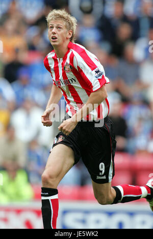 JONATHAN STEAD Sunderland FC stade JJB WIGAN 27 Août 2005 Banque D'Images