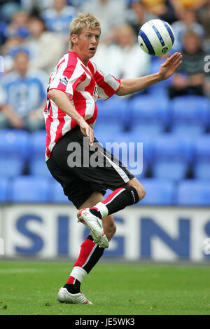 JONATHAN STEAD Sunderland FC stade JJB WIGAN 27 Août 2005 Banque D'Images