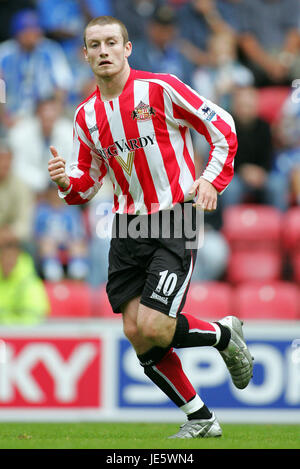 STEPHEN ELLIOTT Sunderland FC stade JJB WIGAN 27 Août 2005 Banque D'Images