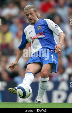 TUGAY Blackburn Rovers FC VILLA PARK BIRMINGHAM ENGLAND 27 Août 2005 Banque D'Images