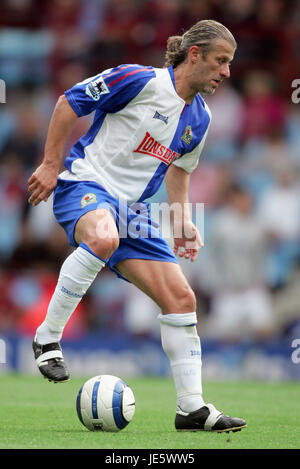 TUGAY Blackburn Rovers FC VILLA PARK BIRMINGHAM ENGLAND 27 Août 2005 Banque D'Images