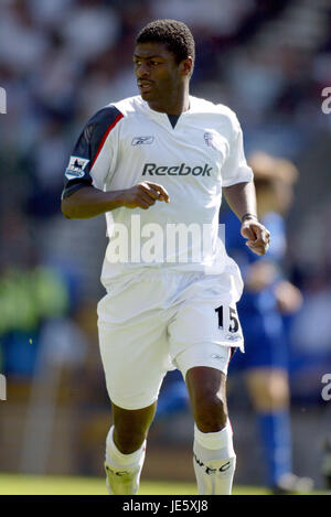 RADHI JAIDI BOLTON WANDERERS FC STADE REEBOK BOLTON ANGLETERRE 21 Août 2005 Banque D'Images