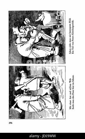 Une page du volume 1 de 'Busch Werke', page 290, présentant des illustrations techniques ou des informations relatives à l'ingénierie ou à la fabrication allemande. Banque D'Images