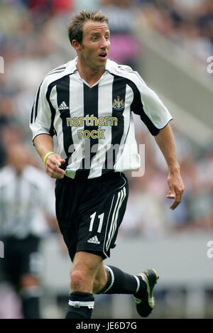 LEE BOWYER NEWCASTLE UNITED FC.ST JAMES PARK NEWCASTLE 23 Juillet 2005 Banque D'Images