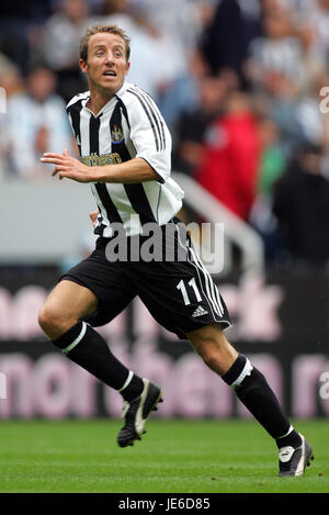 LEE BOWYER NEWCASTLE UNITED FC.ST JAMES PARK NEWCASTLE 23 Juillet 2005 Banque D'Images