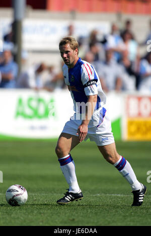 ANDY TODD Blackburn Rovers FC 16 Juillet 2005 Banque D'Images