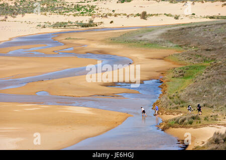 La plage de Bordeira. Carrapateira, Algarve. Portugal Banque D'Images