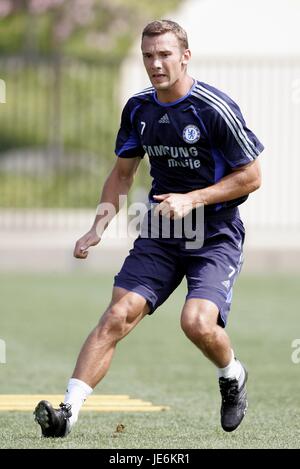 ANDRIY SHEVCHENKO Chelsea FC WESTWOOD UCLA LOS ANGELES USA 27 Juillet 2006 Banque D'Images