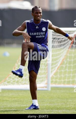 DIDIER DROGBA CHELSEA FC WESTWOOD UCLA LOS ANGELES USA 27 Juillet 2006 Banque D'Images