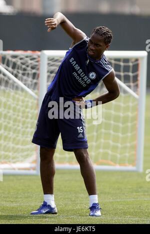 DIDIER DROGBA CHELSEA FC WESTWOOD UCLA LOS ANGELES USA 27 Juillet 2006 Banque D'Images