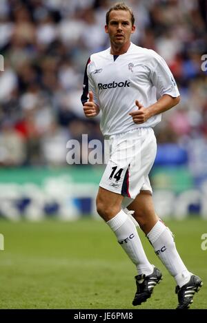 KEVIN DAVIES des Bolton Wanderers FC STADE REEBOK BOLTON ANGLETERRE 30 Septembre 2006 Banque D'Images