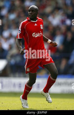 MOMO SISSOKO LIVERPOOL FC STADE REEBOK BOLTON ANGLETERRE 30 Septembre 2006 Banque D'Images