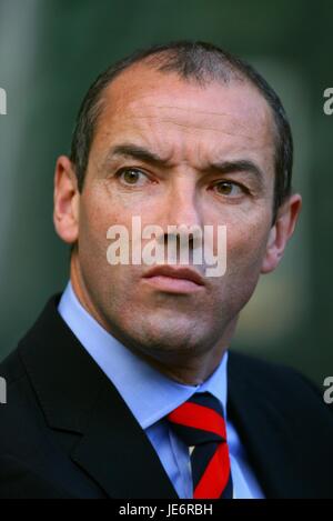 PAUL LE GUEN MANAGER des Glasgow Rangers Celtic Park Glasgow Ecosse 23 Septembre 2006 Banque D'Images