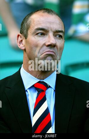 PAUL LE GUEN MANAGER des Glasgow Rangers Celtic Park Glasgow Ecosse 23 Septembre 2006 Banque D'Images