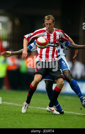 ROB HULSE SHEFFIELD UNITED FC BRAMALL LANE SHEFFIELD ANGLETERRE 16 Septembre 2006 Banque D'Images