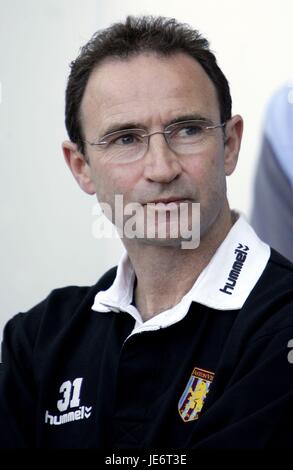 MARTIN O'NEIL, ASTON VILLA MANAGER UPTON PARK STADIUM Londres Angleterre 10 Septembre 2006 Banque D'Images