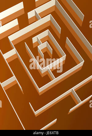 Labyrinthe, Banque D'Images