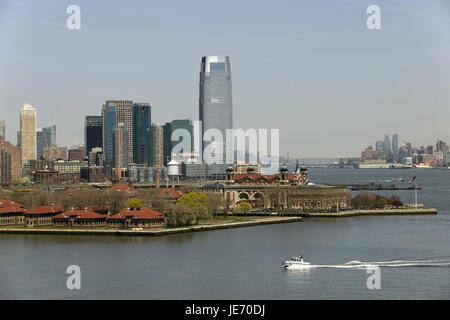 Les USA, l'Amérique, New York, Ellis Island, musée de l'immigration, Banque D'Images