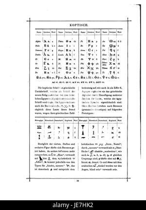 DAS Buch der Schrift (Faulmann) 053 est une page de l'ouvrage 'le Livre de l'écriture' de Faulmann, qui présente l'histoire et le développement du langage écrit et de l'écriture. Banque D'Images