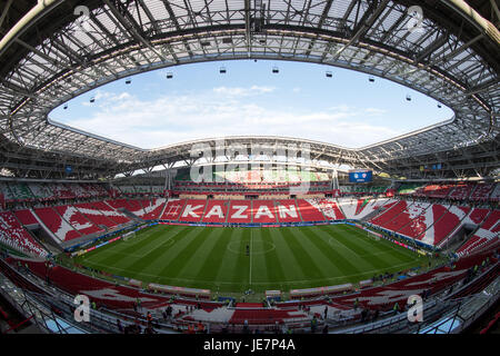 Kazan, Russie. 22 Juin, 2017. Photo de l'intérieur de la Kazan Arena Stadium prises à Kazan, Russie, 22 juin 2017. Photo : Marius Becker/dpa/Alamy Live News Banque D'Images