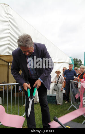 Blenheim, UK. 23 Jun, 2017. Alan Titchmarsh Blenheim ouverture Crédit : Flowershow MELVIN GREEN/Alamy Live News Banque D'Images