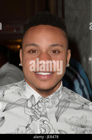 Los Angeles, Californie, USA. 22 Juin, 2017. Rotimi lors de la 30e Assemblée annuelle L'ASCAP Awards au Beverly Wilshire Hotel à Beverly Hills, Californie le 22 juin 2017. Credit : Koi Sojer/Snap'n u Photos/media/Alamy Punch Live News Banque D'Images