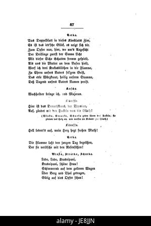 Gesammelte Schriften VI 047 de Clemens Brentano fait référence à un volume ou une édition des écrits de Clemens Brentano, en particulier le volume VI, avec '047' étant une référence ou une page spécifique. Banque D'Images