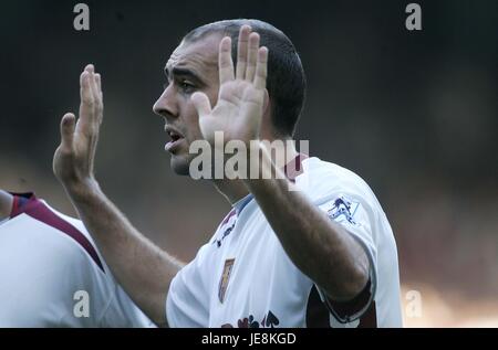 GAVIN MCCANN ASTON VILLA UPTON PARK STADIUM Londres Angleterre 10 Septembre 2006 Banque D'Images