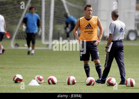 JOHN TERRY JOSE MOURINHO CHELSEA FC WESTWOOD UCLA LOS ANGELES USA 02 Août 2006 Banque D'Images