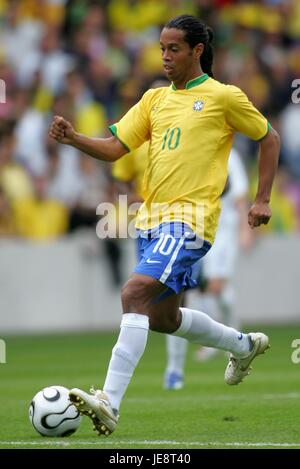 RONALDINHO BRÉSIL & FC BARCELONE STADE DE GENÈVE GENÈVE SUISSE 04 Juin 2006 Banque D'Images