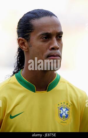 RONALDINHO BRÉSIL & FC BARCELONE STADE DE GENÈVE GENÈVE SUISSE 04 Juin 2006 Banque D'Images