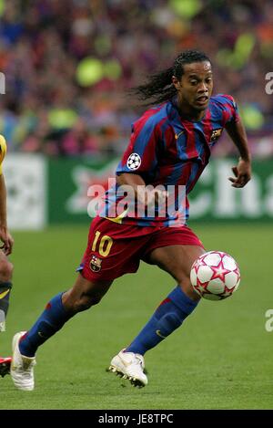 RONALDINHO FC BARCELONE STADE DE FRANCE PARIS FRANCE 17 Mai 2006 Banque D'Images