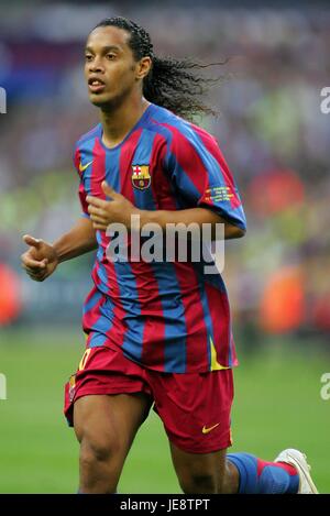 RONALDINHO FC BARCELONE STADE DE FRANCE PARIS FRANCE 17 Mai 2006 Banque D'Images