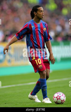 RONALDINHO FC BARCELONE STADE DE FRANCE PARIS FRANCE 17 Mai 2006 Banque D'Images