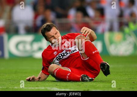 MARK VIDUKA V MIDDLESBROUGH FC Séville STADE PHILIPS EINDHOVEN Pays-bas 10 Mai 2006 Banque D'Images