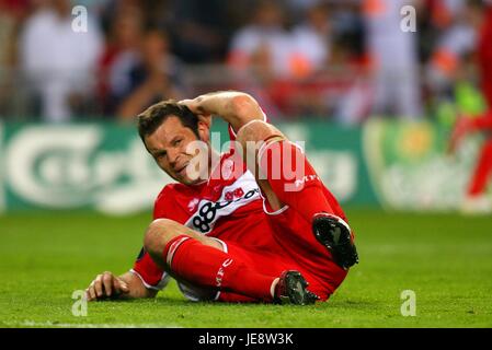 MARK VIDUKA V MIDDLESBROUGH FC Séville STADE PHILIPS EINDHOVEN Pays-bas 10 Mai 2006 Banque D'Images