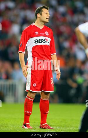 MARK VIDUKA V MIDDLESBROUGH FC Séville STADE PHILIPS EINDHOVEN Pays-bas 10 Mai 2006 Banque D'Images