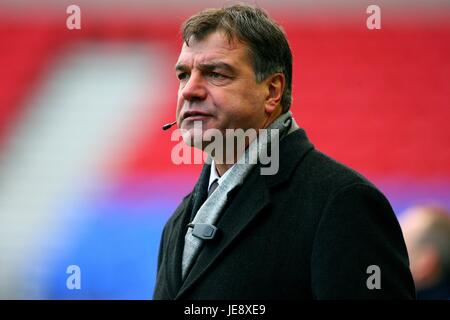 SAM ALLARDYCE BOLTON WANDERERS FC MANAGER STADE REEBOK BOLTON 18 Mars 2006 Banque D'Images