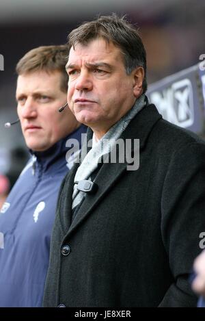 SAM ALLARDYCE BOLTON WANDERERS FC MANAGER STADE REEBOK BOLTON 18 Mars 2006 Banque D'Images