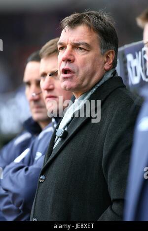 SAM ALLARDYCE BOLTON WANDERERS FC MANAGER STADE REEBOK BOLTON 18 Mars 2006 Banque D'Images