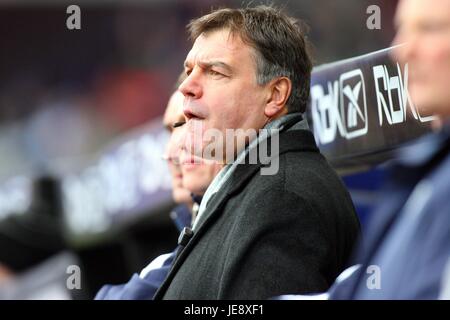 SAM ALLARDYCE BOLTON WANDERERS FC MANAGER STADE REEBOK BOLTON 18 Mars 2006 Banque D'Images