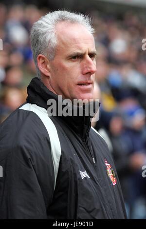 MICK MCCARTHY DE SUNDERLAND ST ANDREWS BIRMINGHAM ENGLAND 25 Février 2006 Banque D'Images
