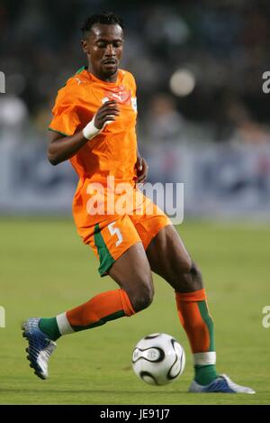 DIDIER ZOKORA CÔTE D'IVOIRE LE CAIRE Le Caire ÉGYPTE STADE 24 Janvier 2006 Banque D'Images