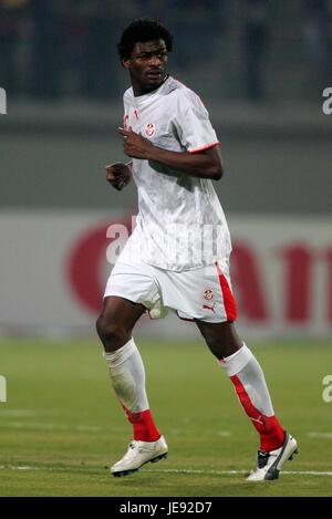 RADHI JAIDI TUNISIE & Bolton Wanderers FC ALEXANDRIA EGYPTE 22 Janvier 2006 Banque D'Images